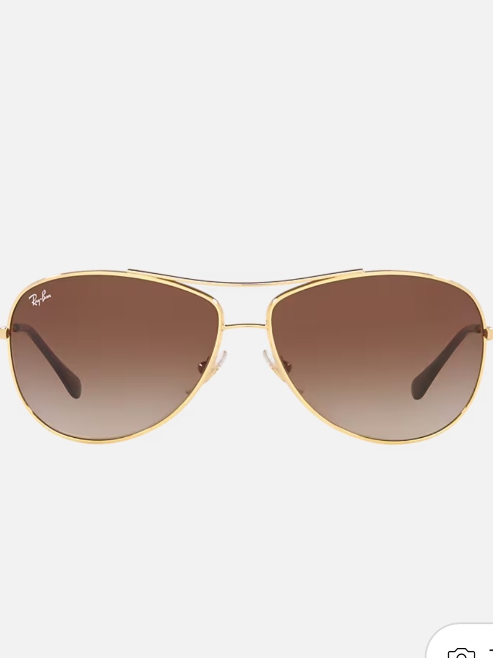 Ray-Ban RB3293 Women's Gold Frame Sunglasses with Brown and Case